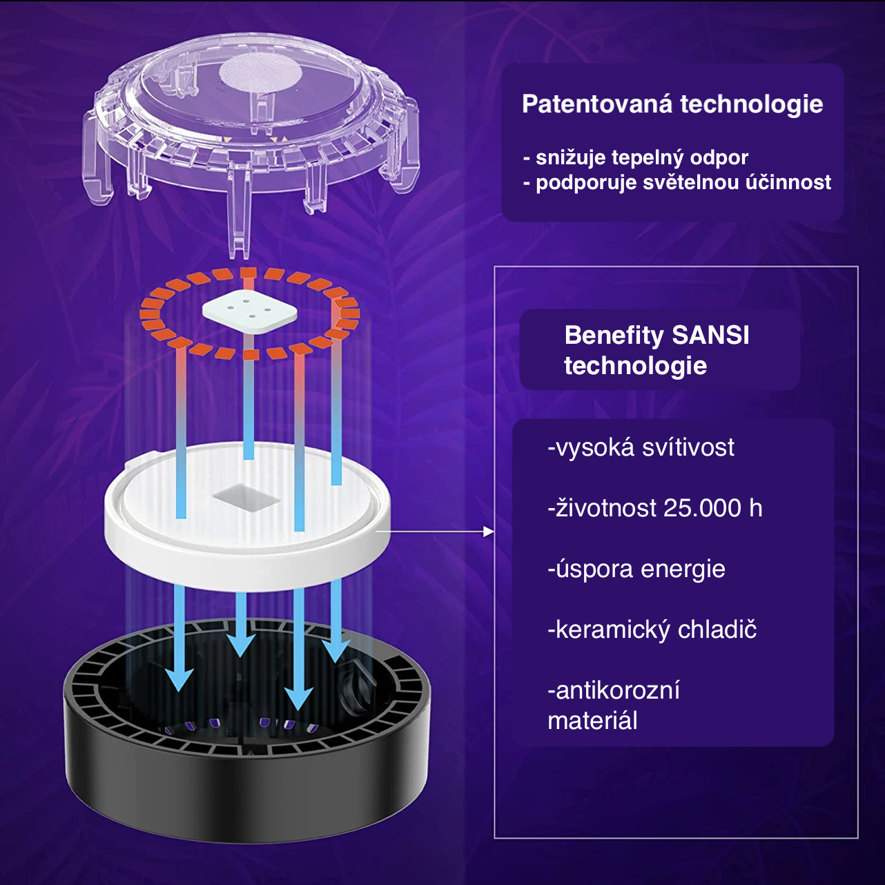 technologie SANSI